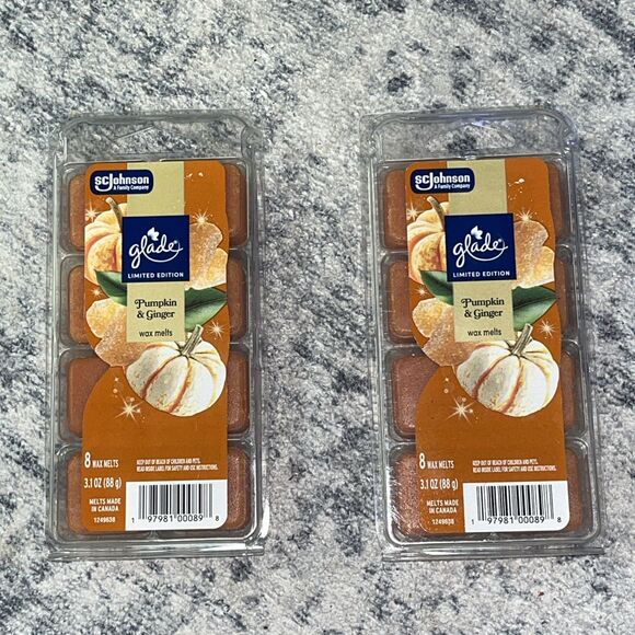 Glade Other - Glade Pumpkin & Ginger Wax Melts 2 Pks (16 melts total)